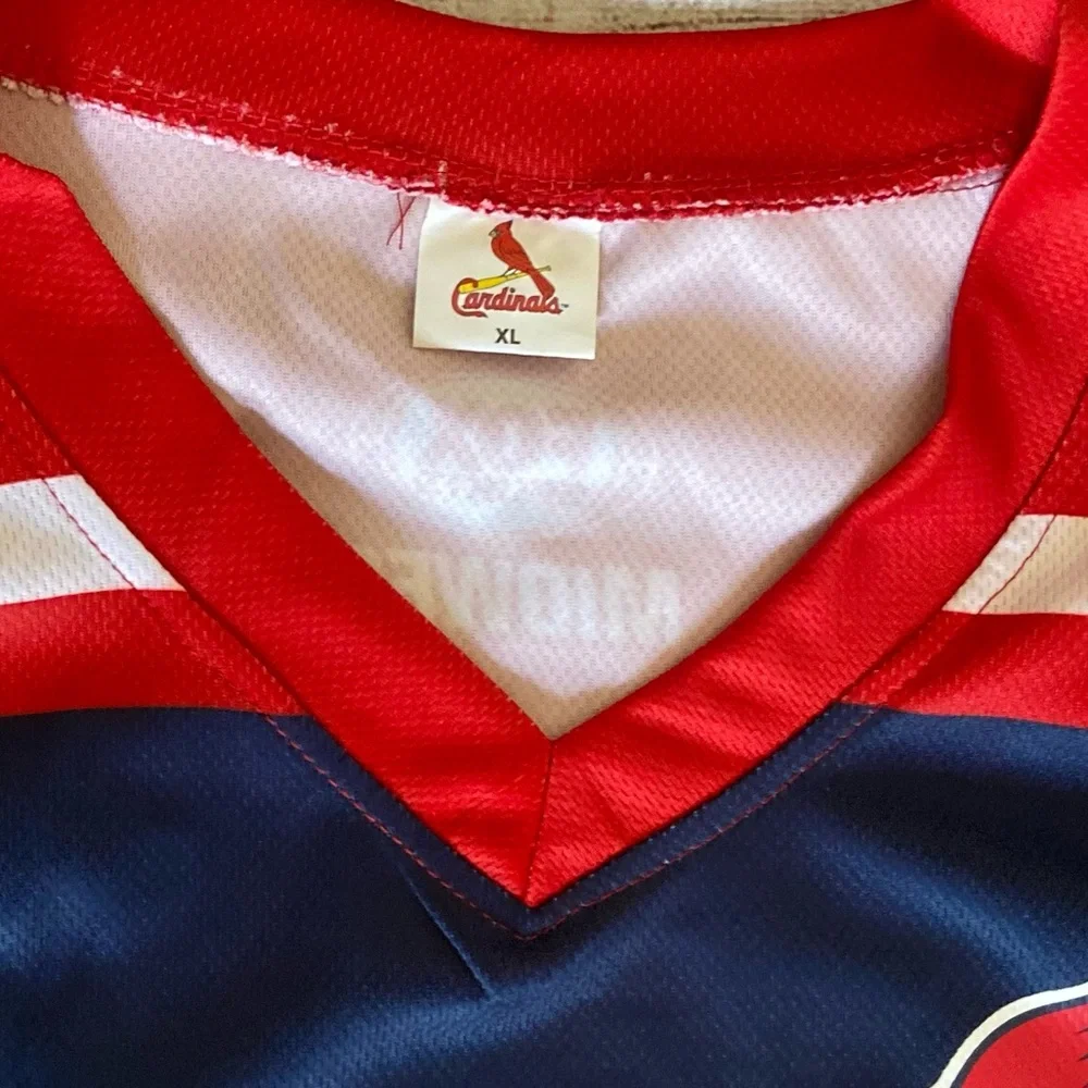 XL St. Louis Cardinals Hockey Jersey Sweater Long Sleeve - Picture 2 of 2